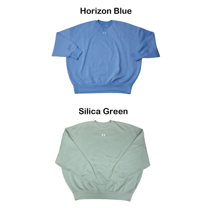 Under Armour Women's Rival Fleece Oversized Crew Neck Sweatshirt