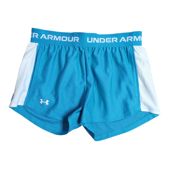 Under Armour Girls Play Up Tech Shorts with Side Pockets