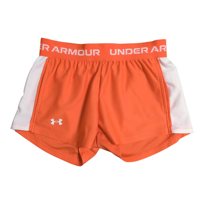 Under Armour Girls Play Up Tech Shorts with Side Pockets