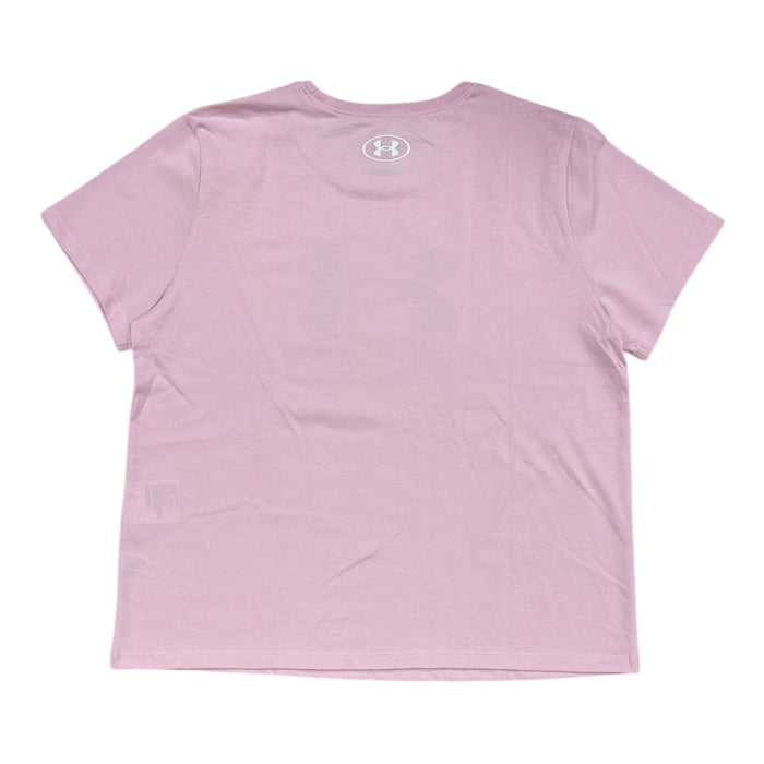 Under Armour Girls' UA Big Logo Short Sleeve Crew Tshirt