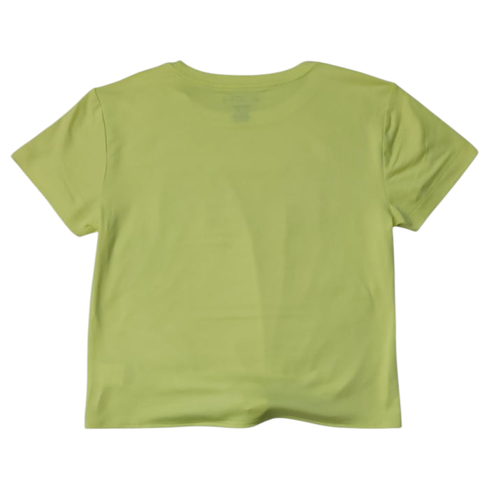 Champion Girls Soft Graphic Print Active Tie Cropped Top