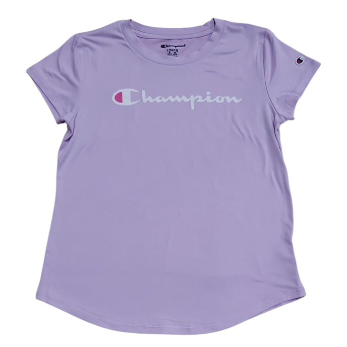 Champion Girls Crewneck Lightweight Soft Active Top