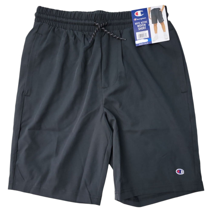 Champion Boys Active Elastic Waist Soft Woven Short