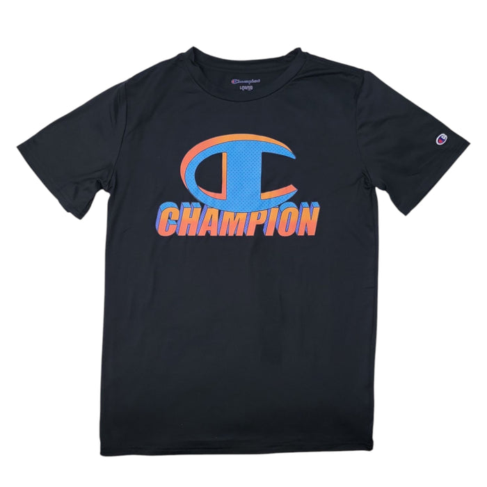 Champion Boys Crewneck Soft Active Graphic Print Top