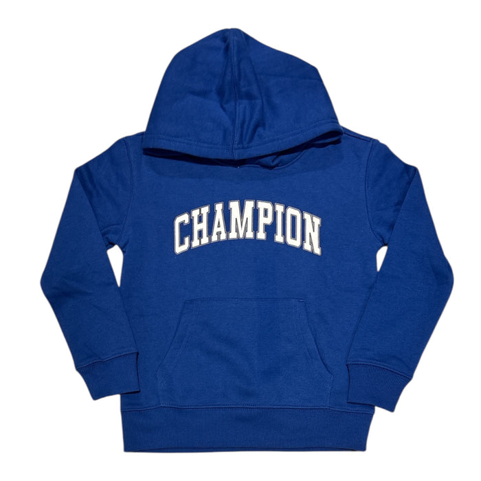 Champion Boy's Classic Fit Pullover Logo Fleece Hoodie