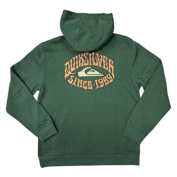 Quiksilver Men's Soft & Comfortable Relaxed Fit Graphic Pullover Hoodie