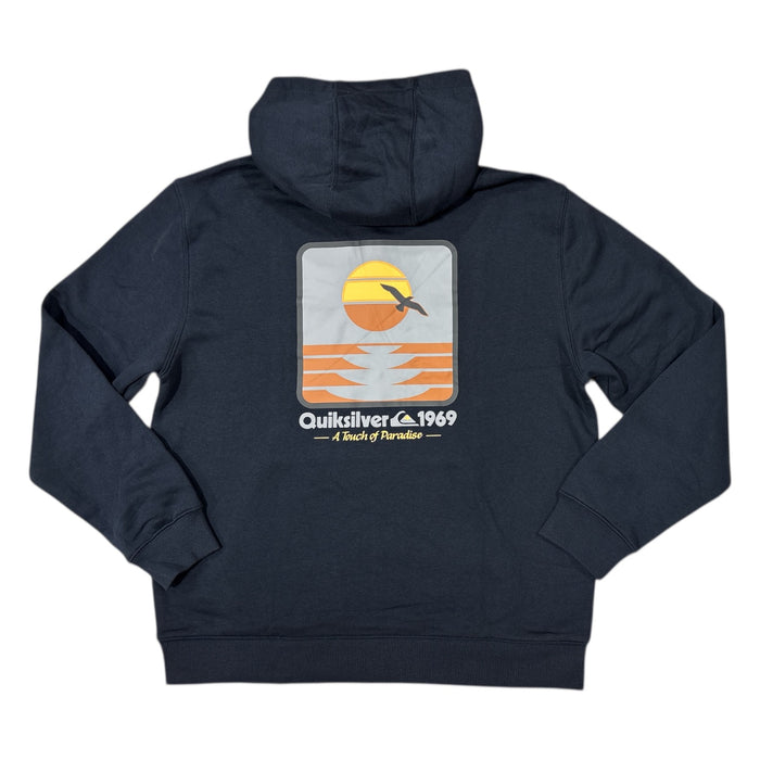 Quiksilver Men's Soft & Comfortable Relaxed Fit Graphic Pullover Hoodie