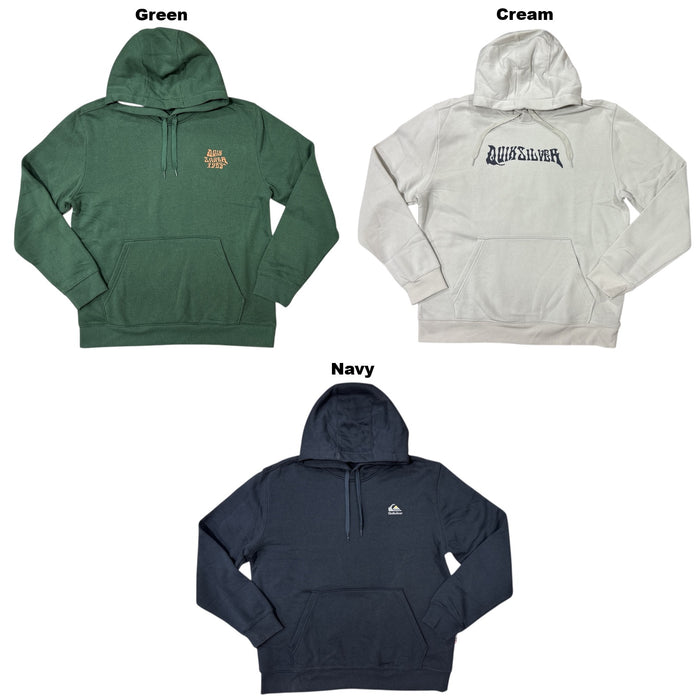 Quiksilver Men's Soft & Comfortable Relaxed Fit Graphic Pullover Hoodie