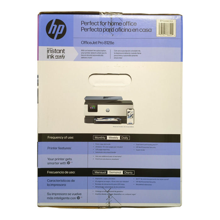 HP OfficeJet Pro 8128e Color Wireless All-in-One Printer, 405U6A