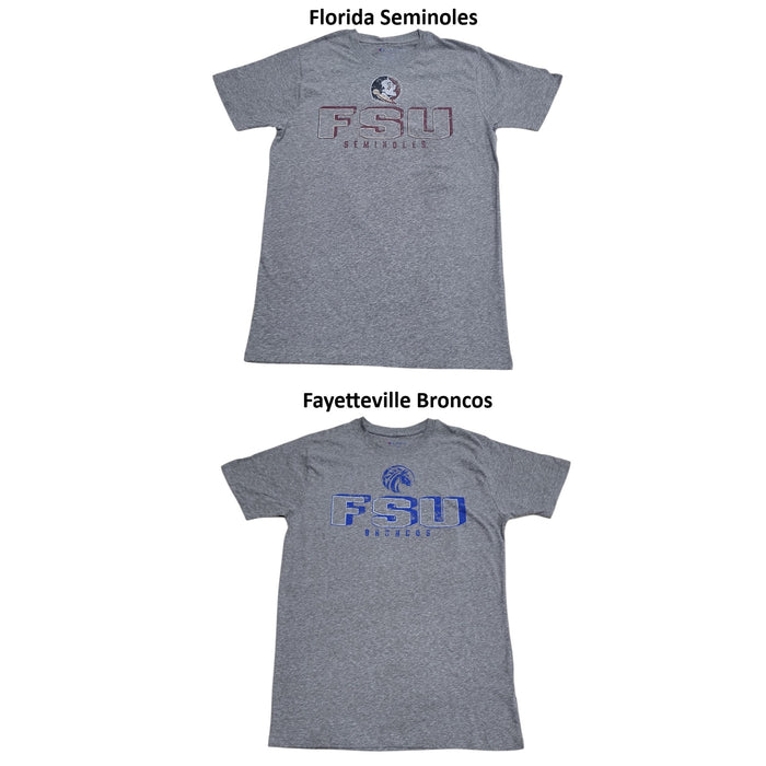 NCAA Men's Crewneck Comfortable Cotton Short Sleeve Graphic Tee