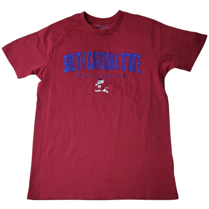 Champion Men's NCAA Short Sleeve Embroidered Crew Neck Tee