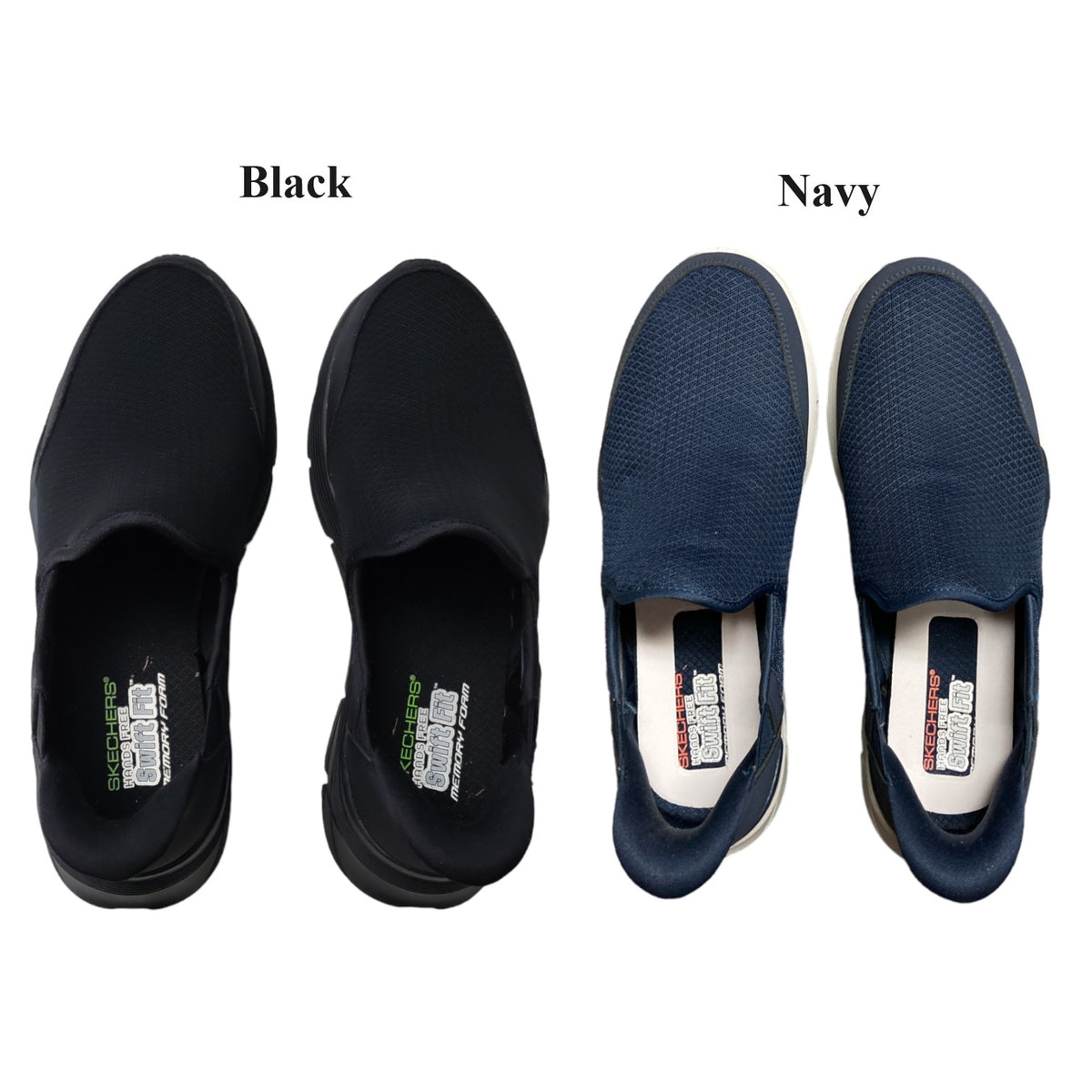 Skechers Men #39 s Equalizer Hands Free Swift Fit Soft Athletic Mesh 4 0 S