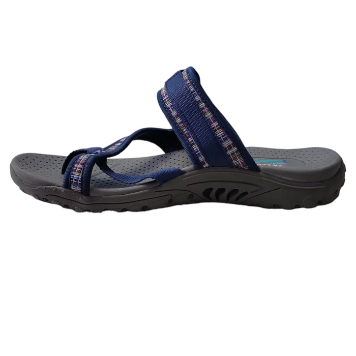 Skechers Ladies Cushioned Footbed Vegan Machine Washable Reggae Fest Sandal