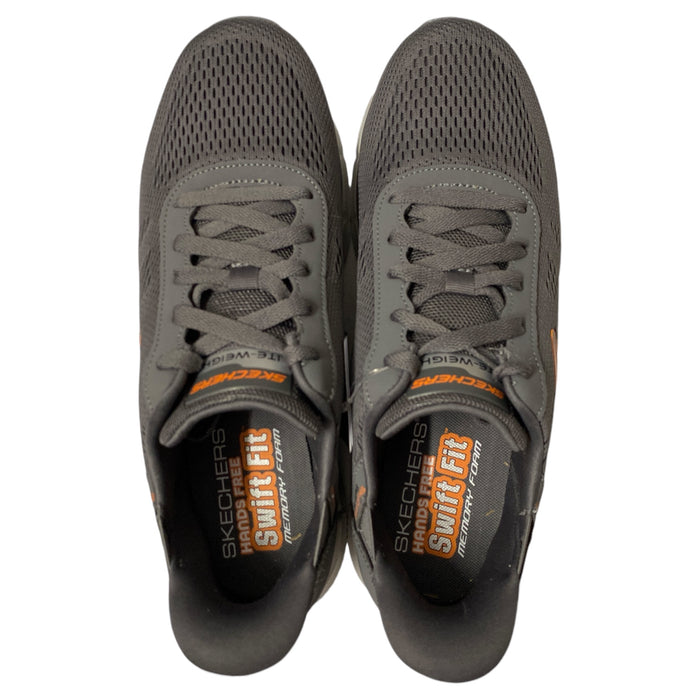 Skechers Men's Lace-Up Memory Foam Verse Swift Fit Athletic Shoe