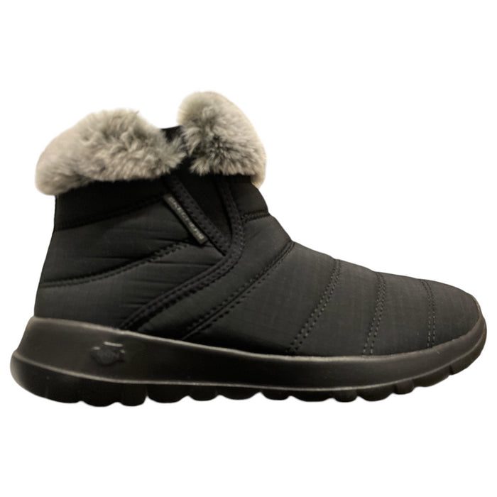 Skechers Women's Go Walk Air Cooled Goga Mat Boots with Faux Fur