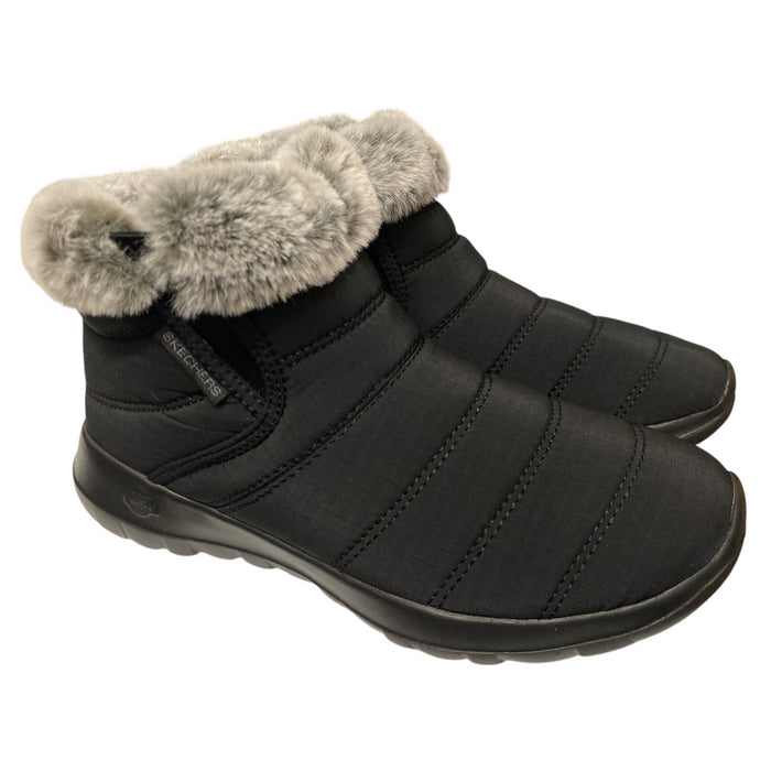 Skechers Women's Go Walk Air Cooled Goga Mat Boots with Faux Fur