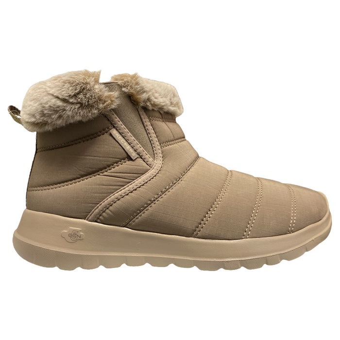 Skechers Women's Go Walk Air Cooled Goga Mat Boots with Faux Fur