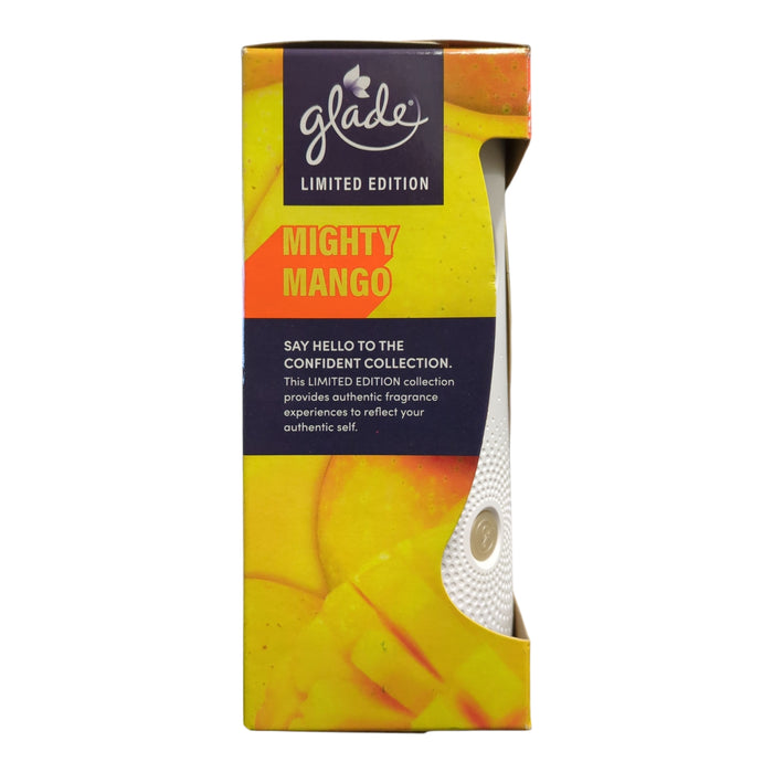Glade Automatic Spray Air Freshener, 1 Spray Unit & 3 Refills, Mighty Mango
