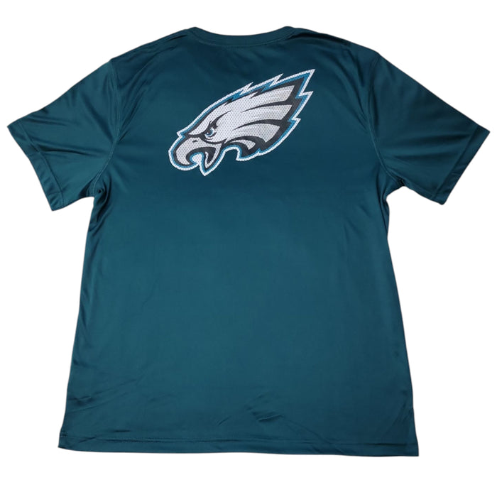 NFL Men's Double Covered Short Sleeve Poly Fashion Top