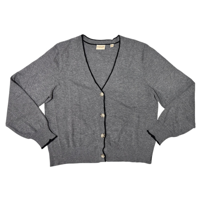 Scotch & Soda Women's Classic Contrast Trimmed Cardigan Sweater
