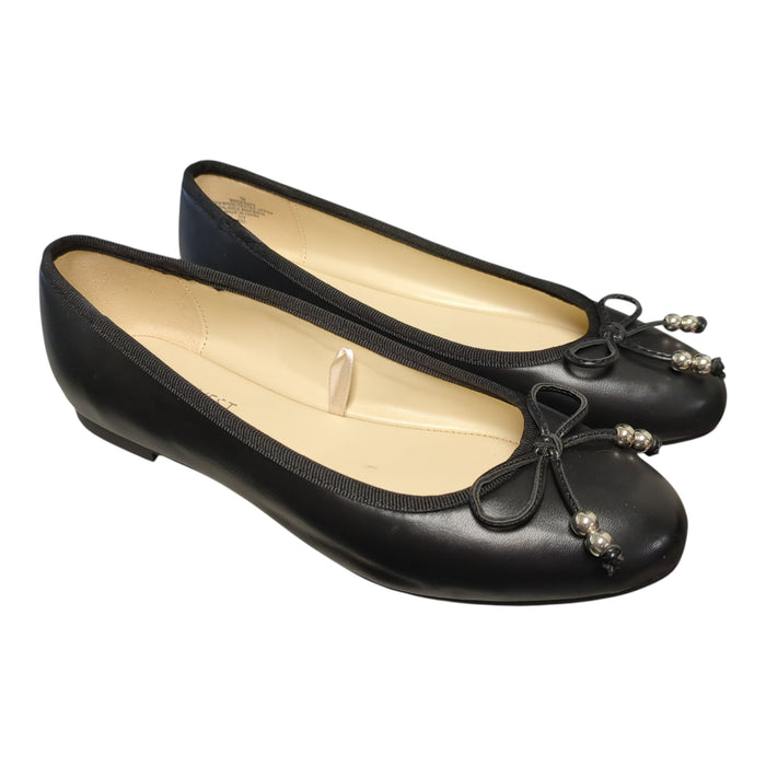 Nine West Women's Sleek Slip-On Ballet Flat with Rubber Sole