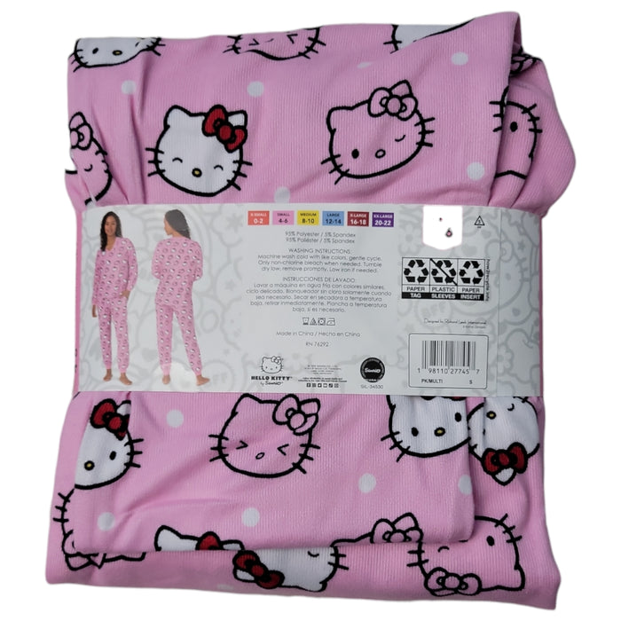 Character Women's Long Sleeve V-Neck Soft Pajama Set