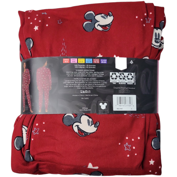 Character Women's Long Sleeve V-Neck Soft Pajama Set