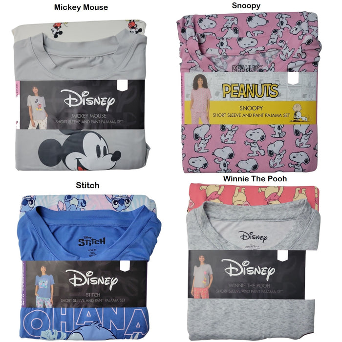 Character Super Soft Comfort Short Sleeve & Pant Pajama Set