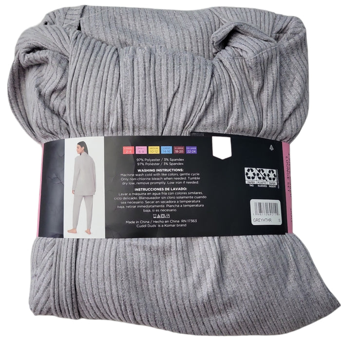 Cuddl Duds Women's 3-Piece Cardigan Jogger Tank Top Lounge Set