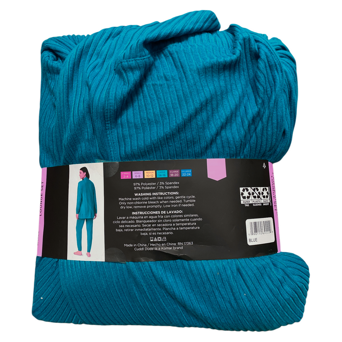 Cuddl Duds Women's 3-Piece Cardigan Jogger Tank Top Lounge Set