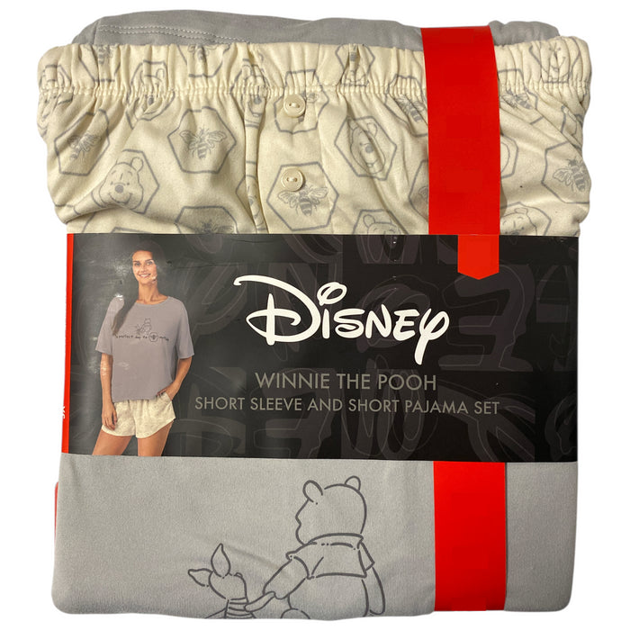 Character Womens Lightweight 2-Piece Short Sleeve and Short Pajama Set