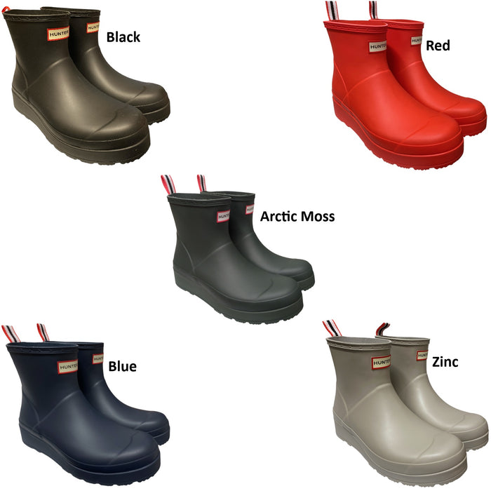 Hunter Women's Play Short Waterproof Rubber Rain Boot