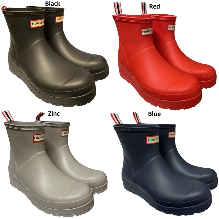 Hunter Women's Play Short Waterproof Rubber Rain Boot