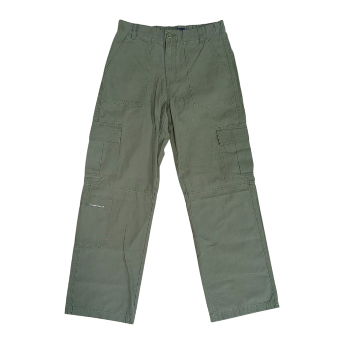 Aeropostale Women's Relaxed Fit Mid Rise Straight Leg Utility Cargo Pant