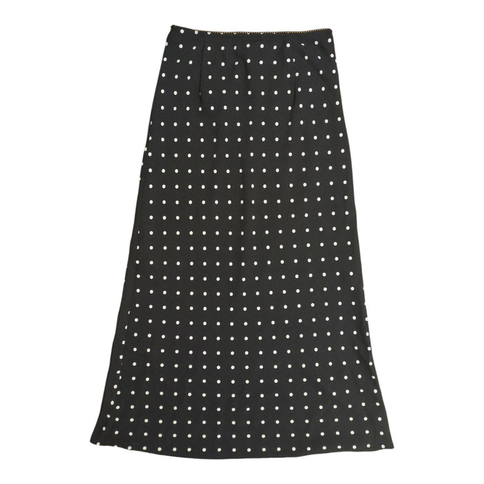 Aeropostale Women's Classic Polka Dot Maxi Slip Skirt
