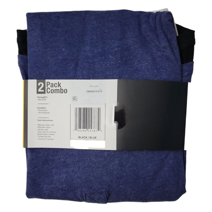 WP Weatherproof Men's 2 Pack Soft Short Sleeve Henley