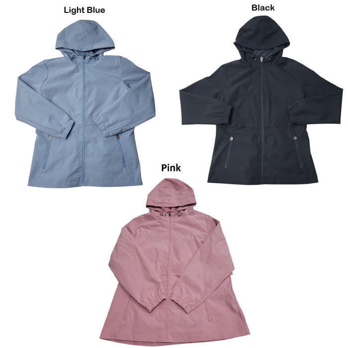 WP Weatherproof Women's Water & Wind Resistant Rain Jacket