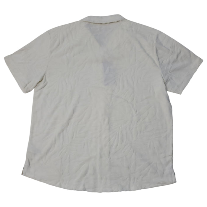 WP Weatherproof Men's Jacquard Print Soft Terry Shirt