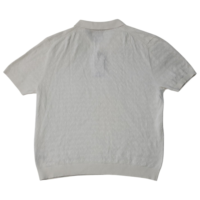 WP Weatherproof Men's Staggered Rib Short Sleeve Polo