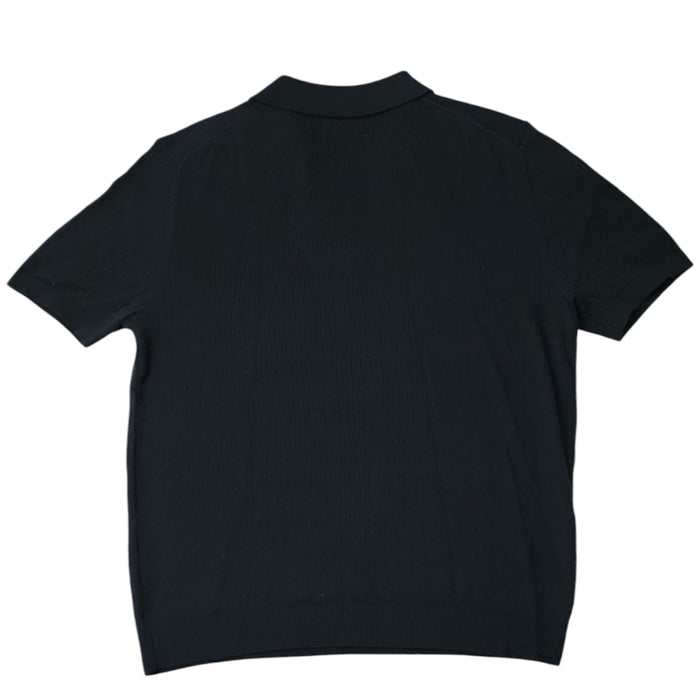 WP Weatherproof Men's Staggered Rib Short Sleeve Polo