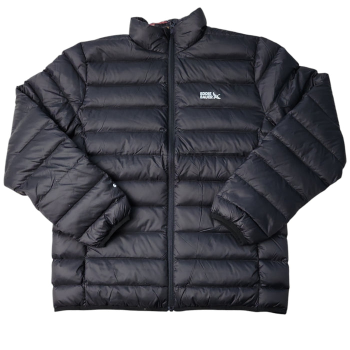 Eddie Bauer Boys Lightweight Full-Zip Packable Puffer Jacket