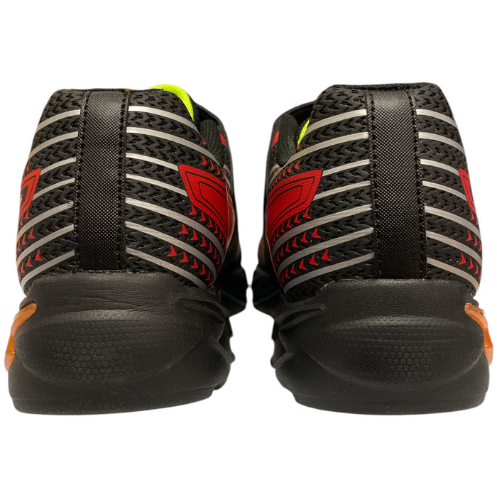 Skechers Boys Flex-Glow Bolt Light-Up Stretch Laced Sneaker