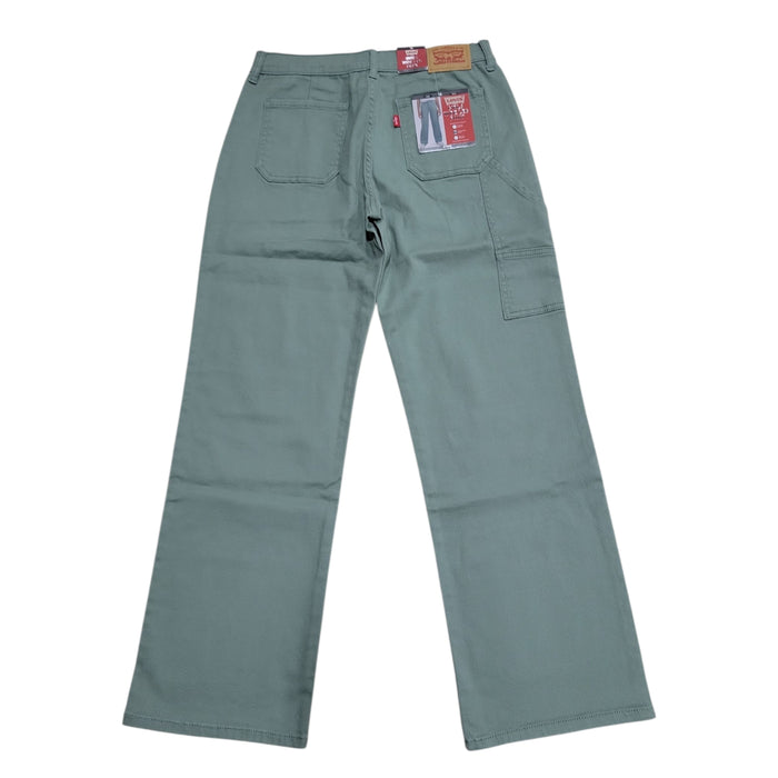 Levi's Girls Wide Leg Classic Mid-Rise Button/Zip Closure Denim Jeans