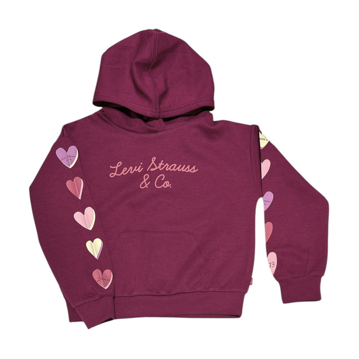Levi's Girl's Relaxed Fit Fleece Hoodie