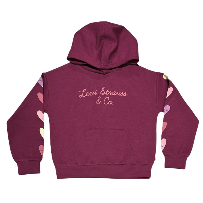 Levi's Girl's Relaxed Fit Fleece Hoodie