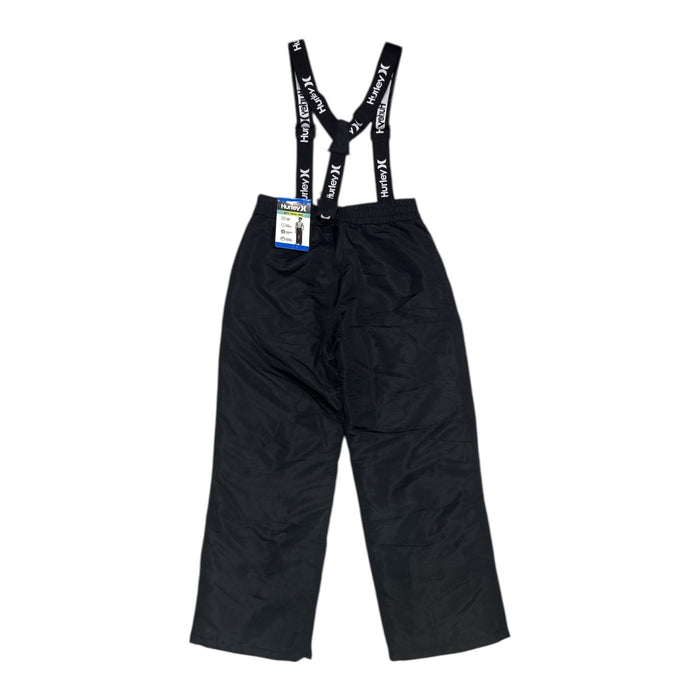 Hurley Boys Water Resistant Lined Snow Pant with Removable Suspenders