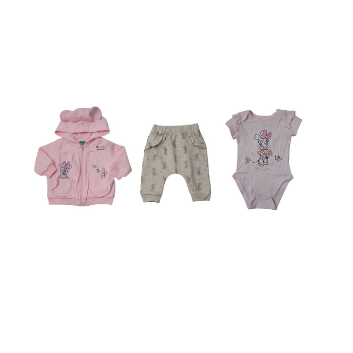 Character Baby 3-Piece Soft Jacket Jogger Bodysuit Set