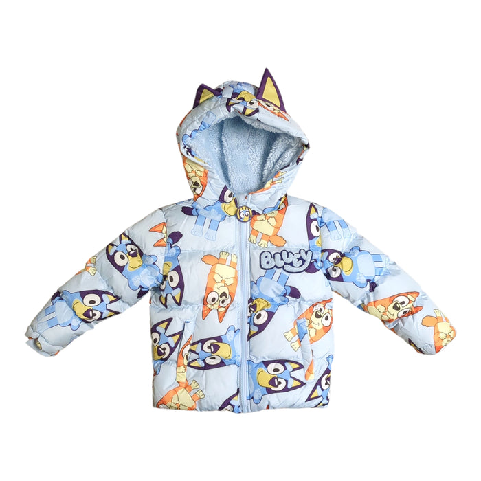 Licensed Character Toddler Boys Cozy Sherpa Lined Puffer Jacket