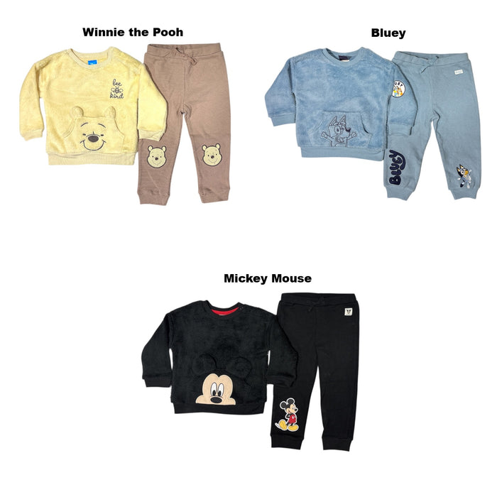 Childrens Apparel Network Boy's Cozy 2-Piece Character Set