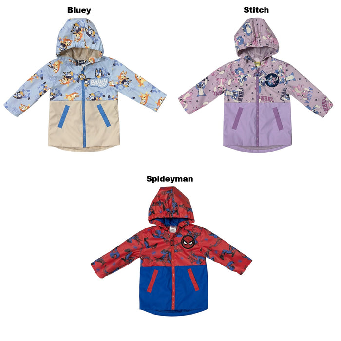 Licensed Character Unisex Kids Lightweight Regular Fit Rain Jacket